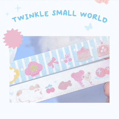 Washi Tapes Twinkle Small World Dream Time