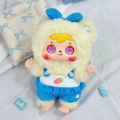 Blind Box Type 3 Happy Picnic Of Bear And Rabbit Plushie Keychain