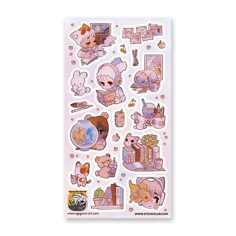 Stickers Study &amp; Chill