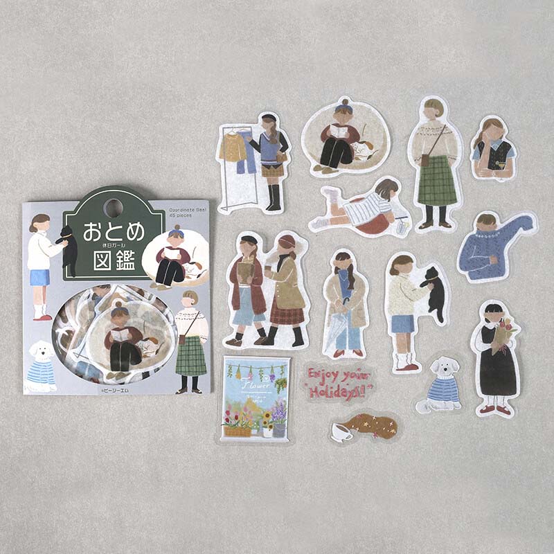 Stickers Virgo Guidebook Holiday Girls