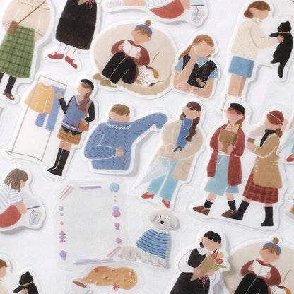 Stickers Virgo Guidebook Holiday Girls