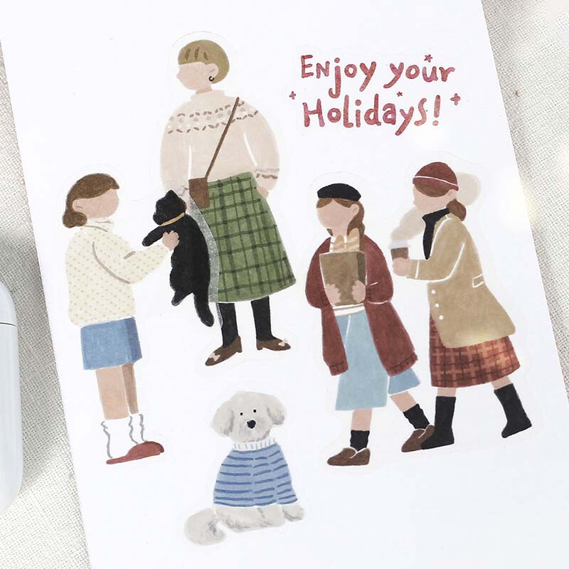 Stickers Virgo Guidebook Holiday Girls