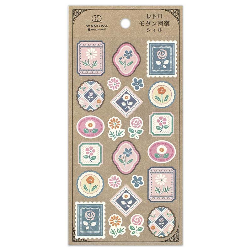 Stickers Wanowa Flower Pattern