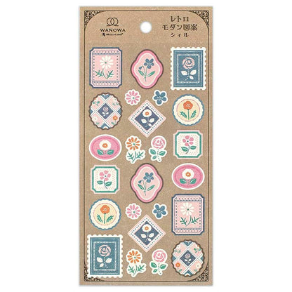 Stickers Wanowa Flower Pattern