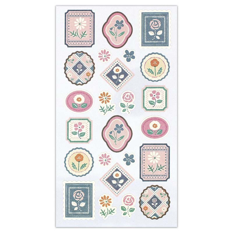 Stickers Wanowa Flower Pattern