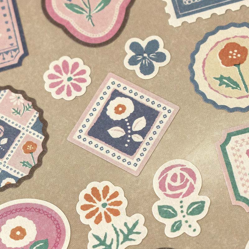 Stickers Wanowa Flower Pattern