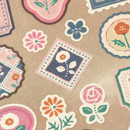 Stickers Wanowa Flower Pattern