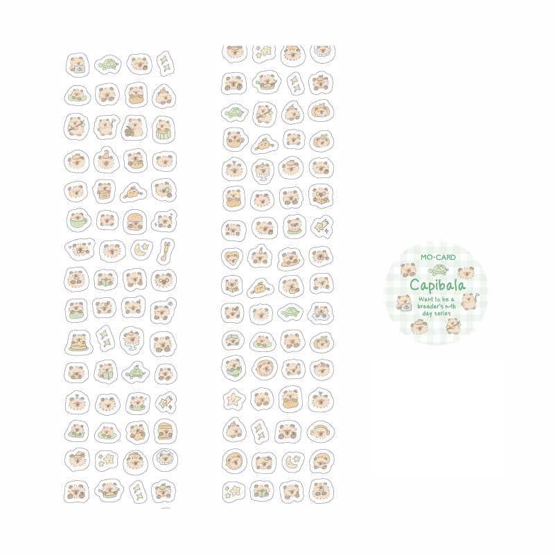 Stickers en Rollo Wants To Be A Breeder Capybara