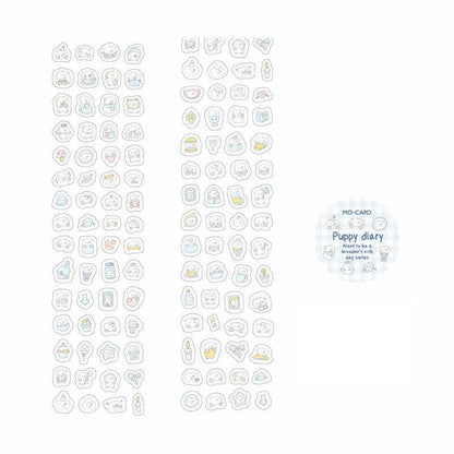 Stickers en Rollo Wants To Be A Breeder Puppy Diary