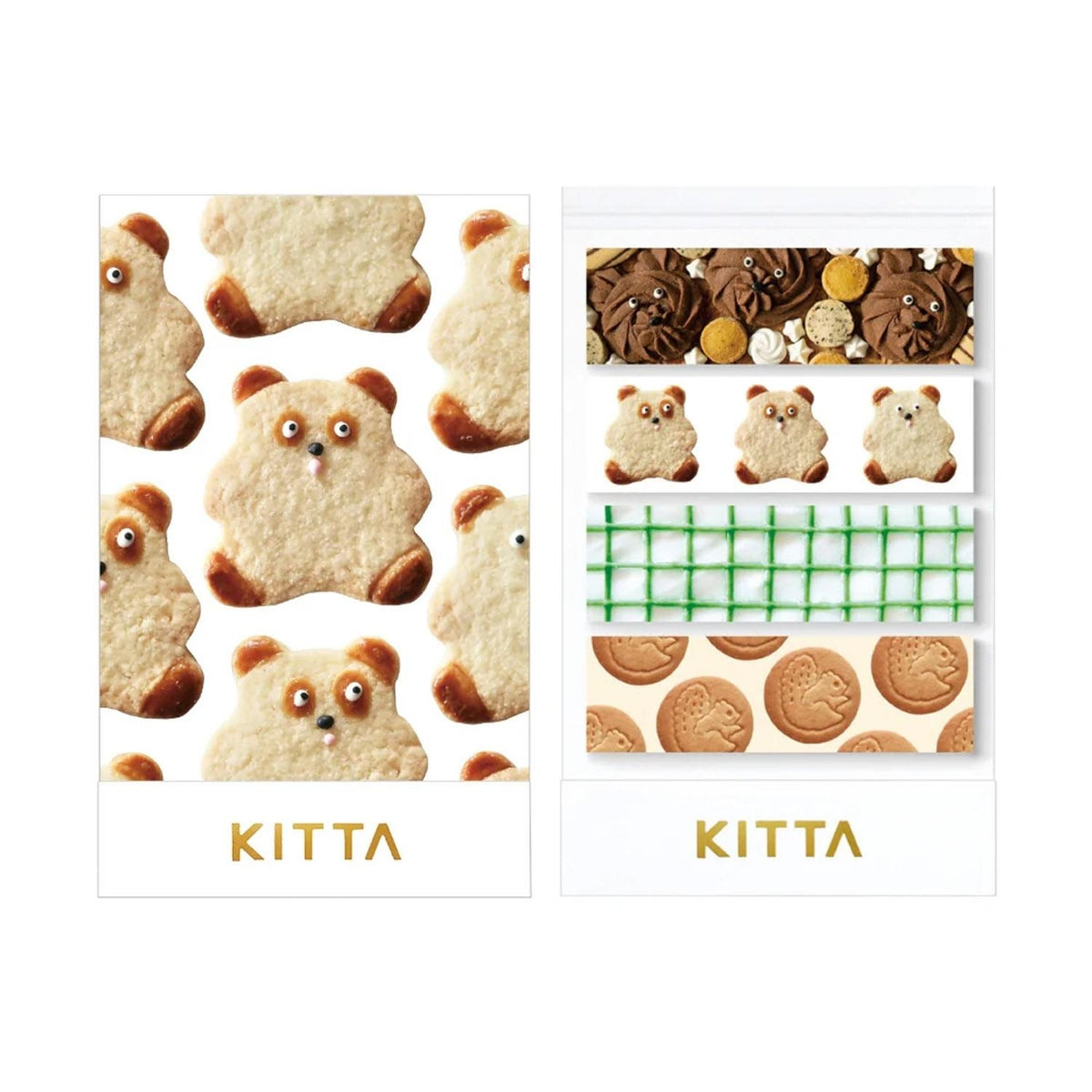 Washi Tape Precortado KITTA Cookies