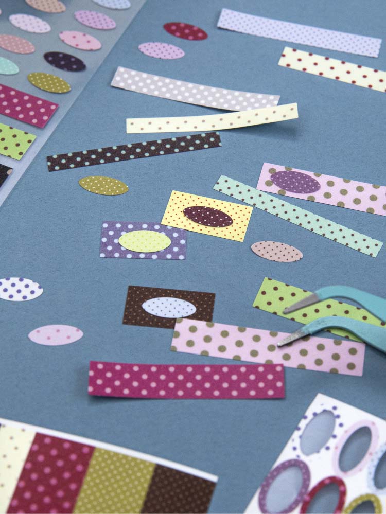 Stickers en Rollo Wave Point Control Rectangular