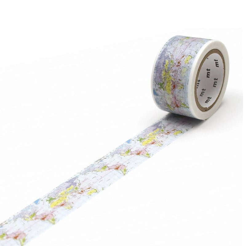 Washi Tape World Climates And Oceanic Currents