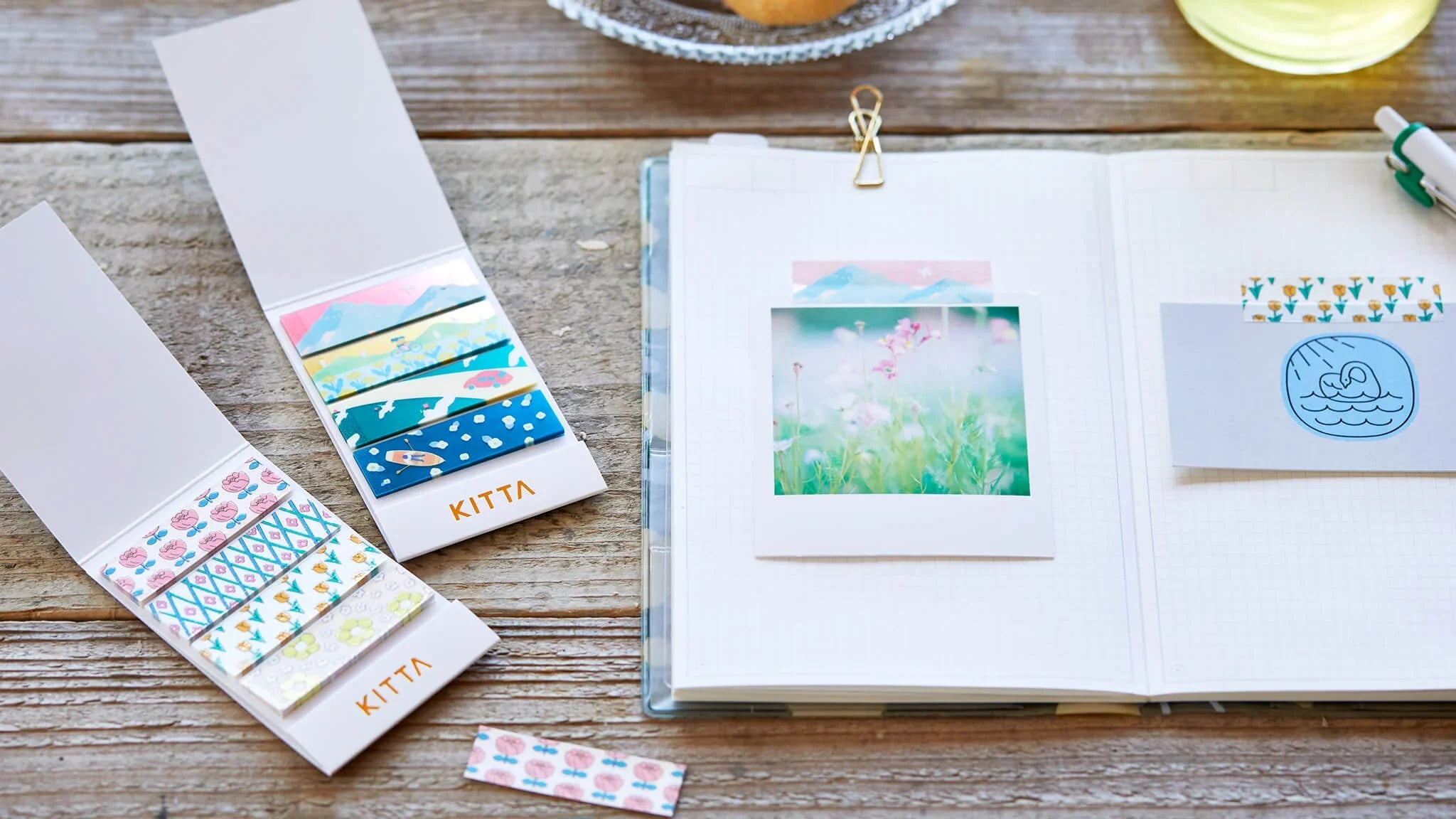 Washi Tape Precortado KITTA Basic Cats