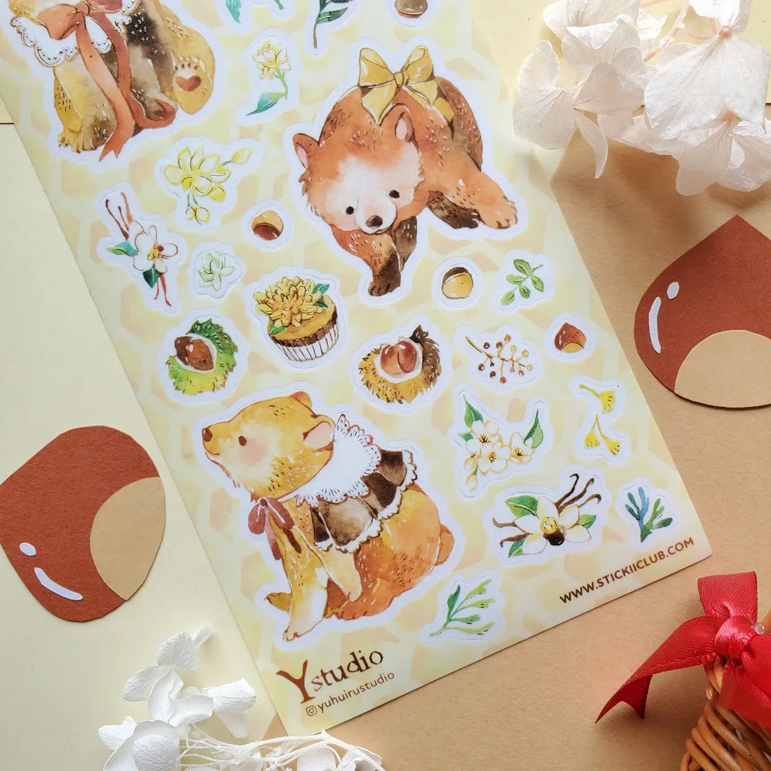 Stickers Honey Bears