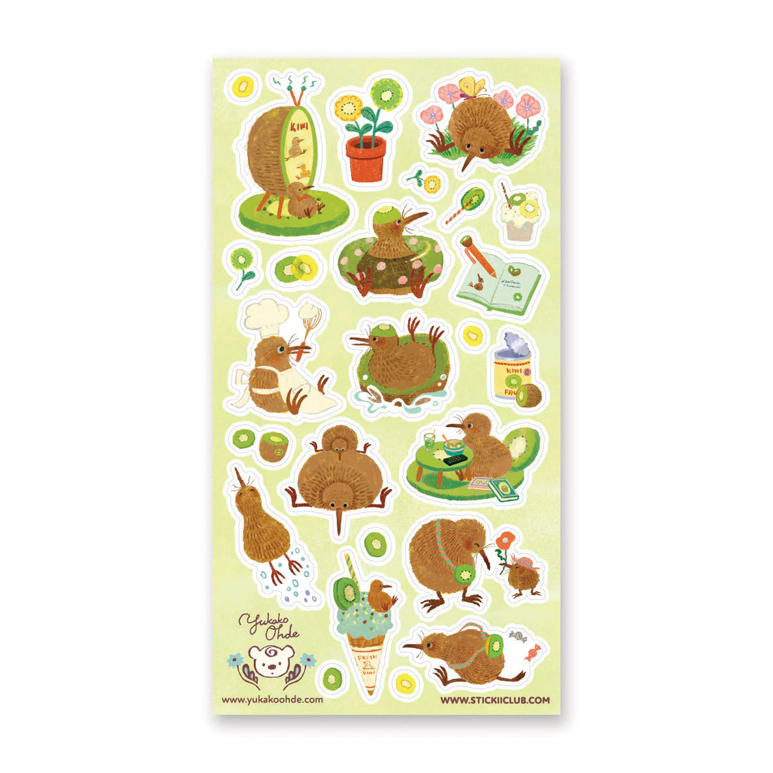 Stickers Sweet Kiwi Home
