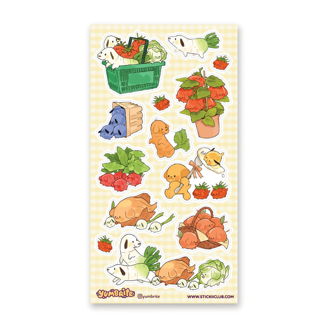 Stickers Veggie Dogs