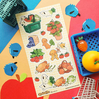 Stickers Veggie Dogs