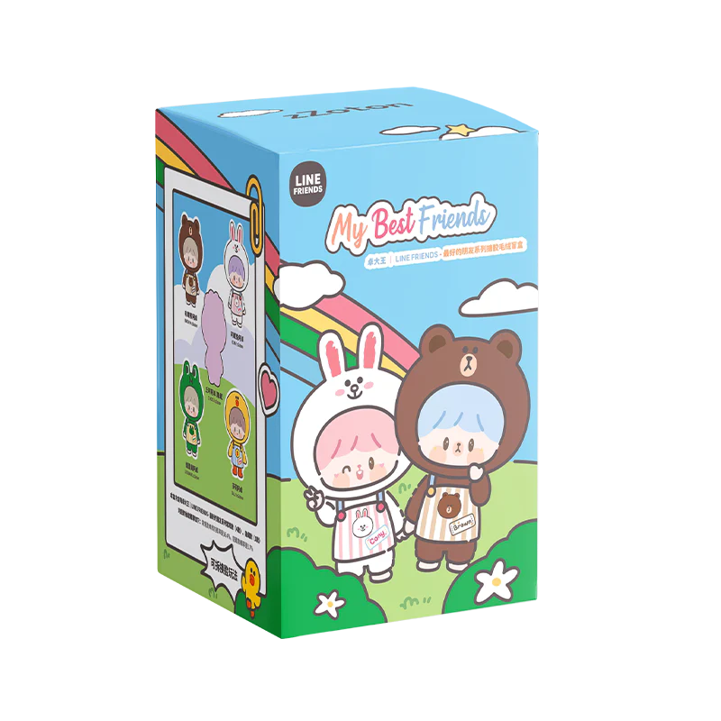 Blind Box Zzoton x LINE FRIENDS My Best Friends Series Plushie