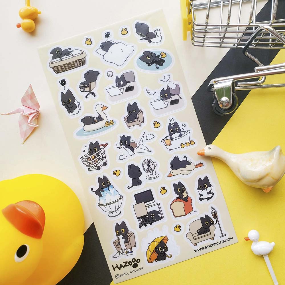 Stickers World of Cats