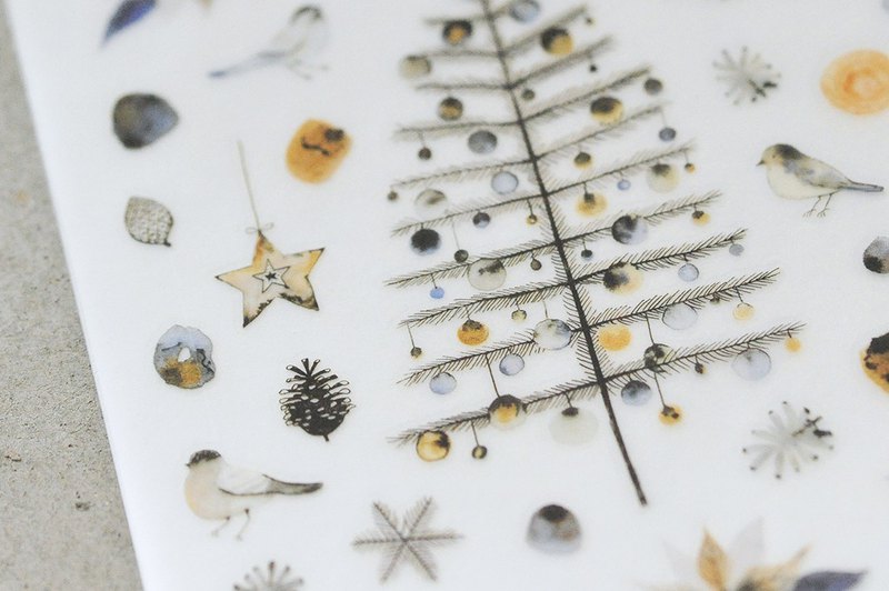 Stickers Transferibles 1011 Silver Christmas