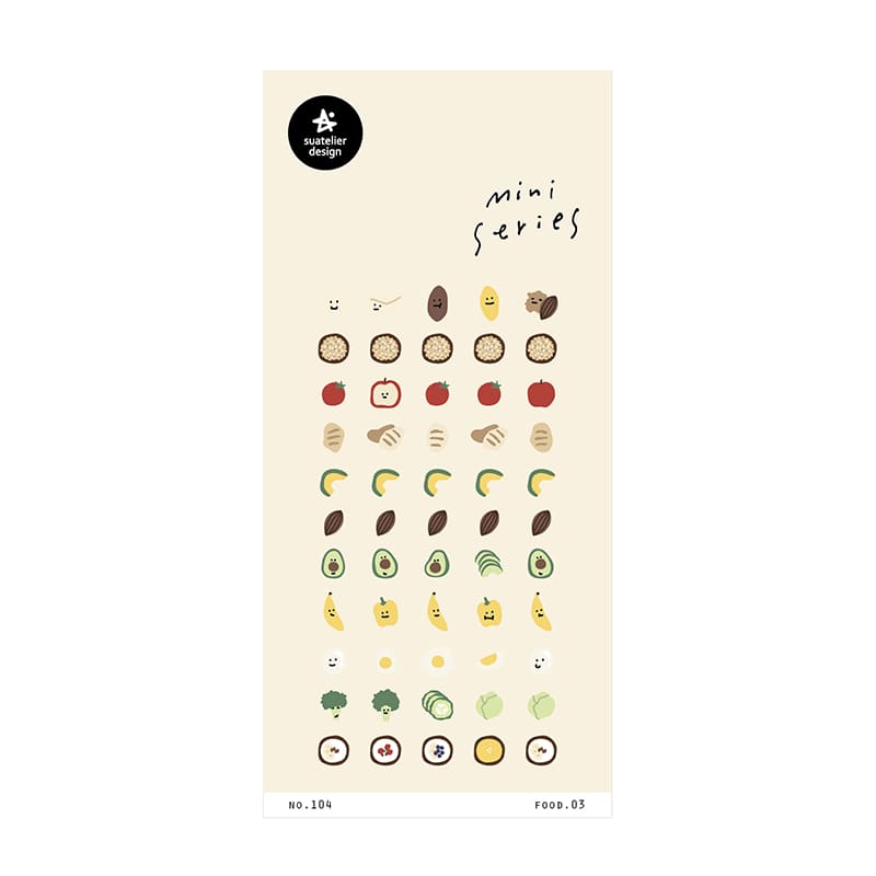 Stickers Mini Series Food 03