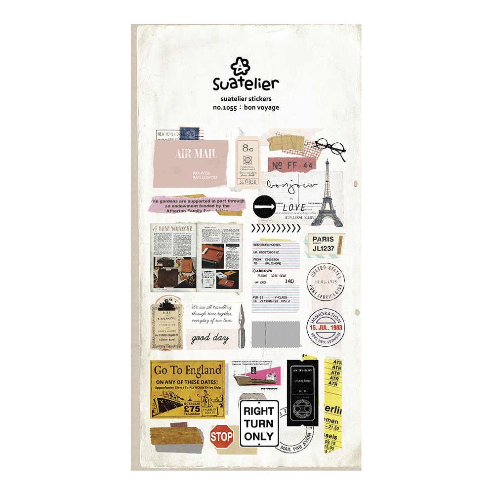 Stickers Bon Voyage