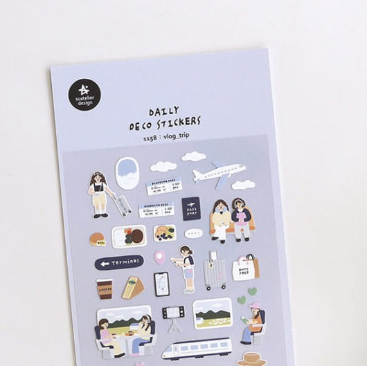 Stickers Vlog Trip