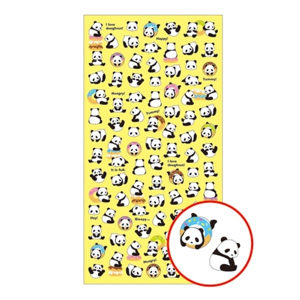 Stickers Puchi Puchi Donut Panda