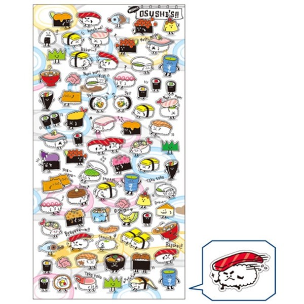 Stickers Puchi Puchi Osushi