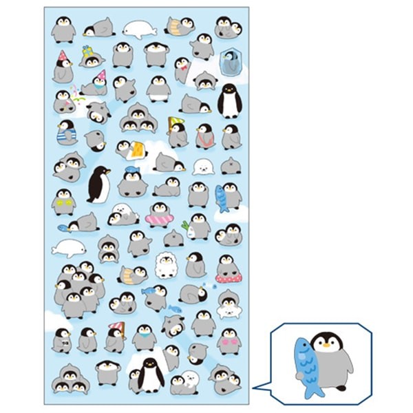 Stickers Puchi Puchi Penguin