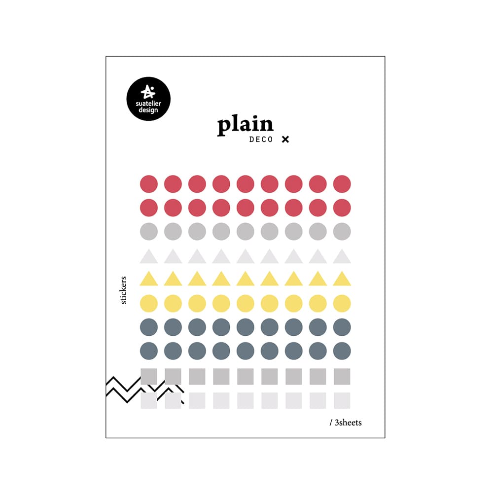 Stickers Plain 01