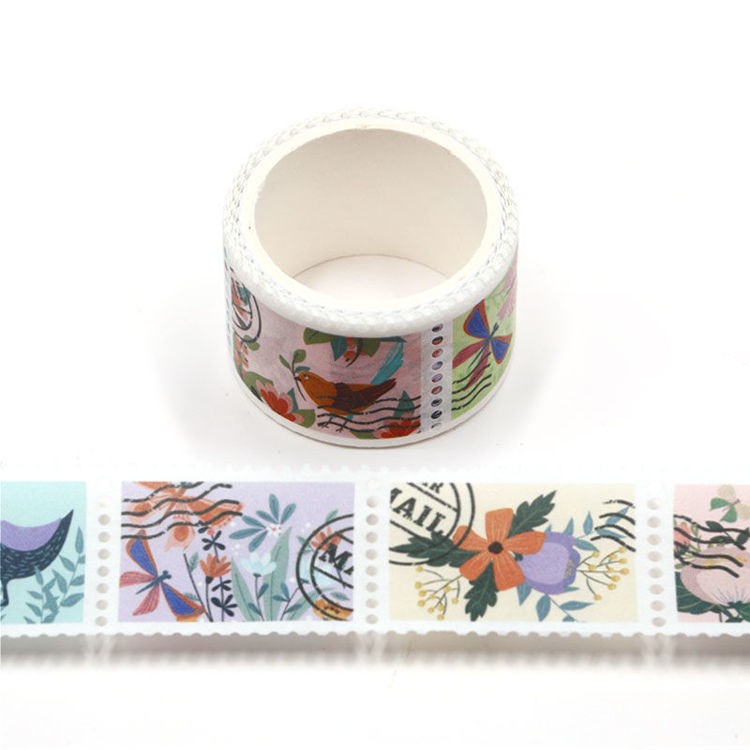 Washi Tape Nature Speciment Stamp