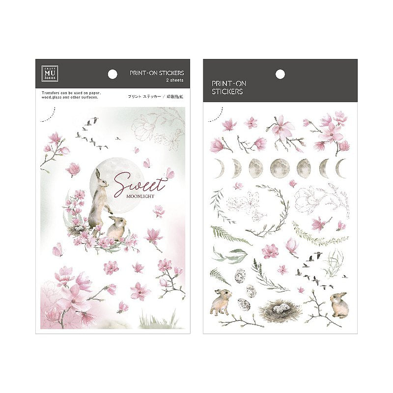 Stickers Transferibles 185 Spring Moonlight