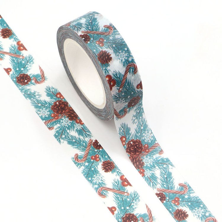 Washi Tape Pine &amp; Candy