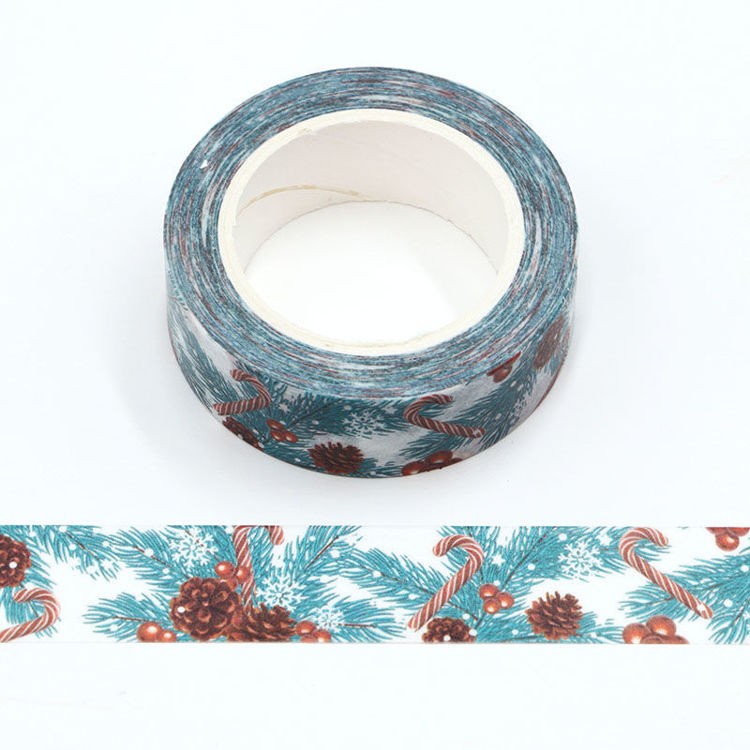 Washi Tape Pine &amp; Candy