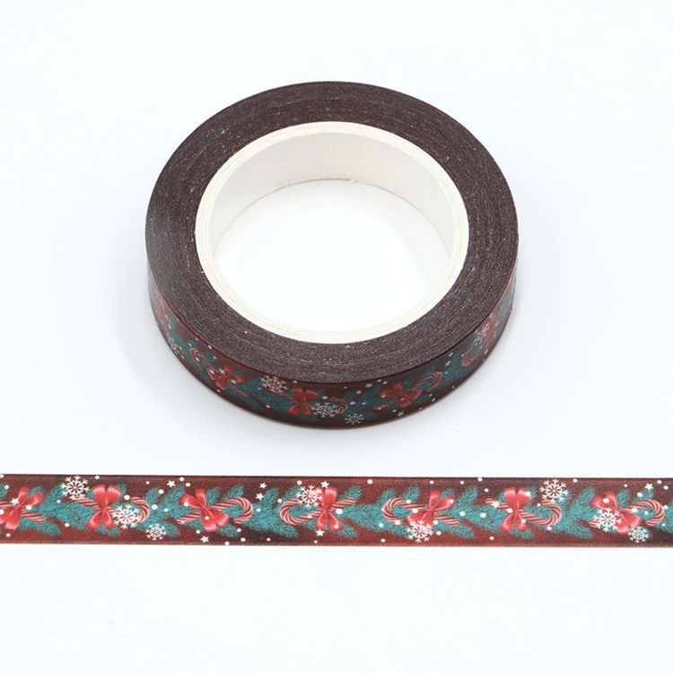 Washi Tape Red Pine &amp; Candy