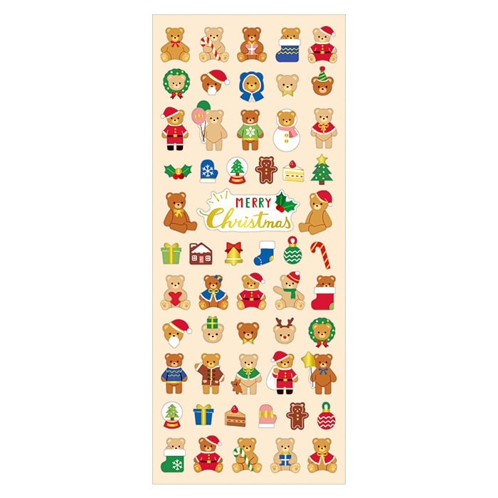 Stickers Christmas Bear