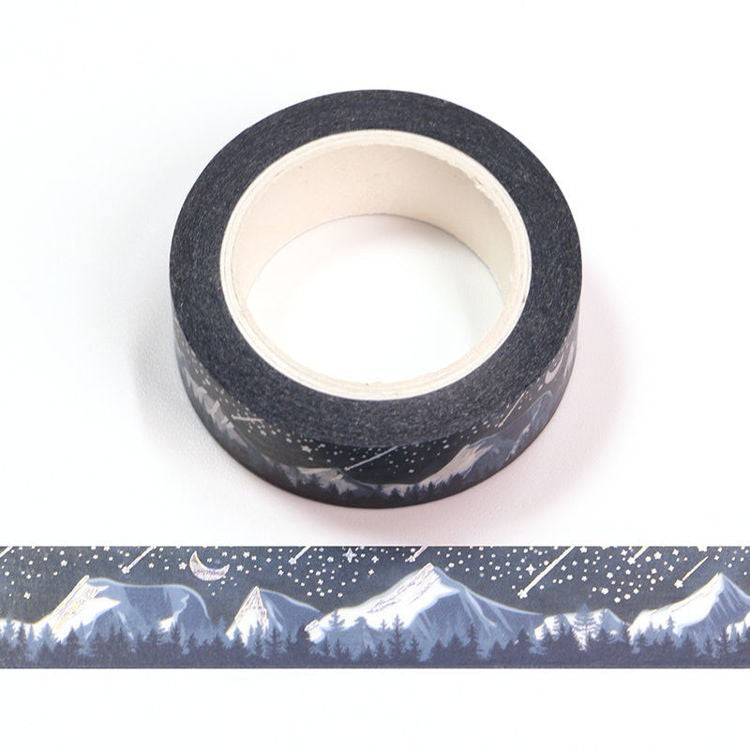 Washi Tape Holographic Songshan Snow Forest