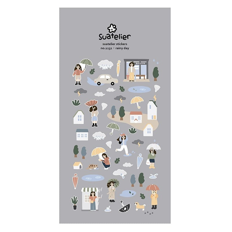 Stickers Rainy Days