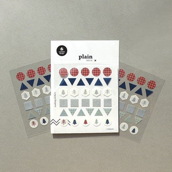 Stickers Plain 12