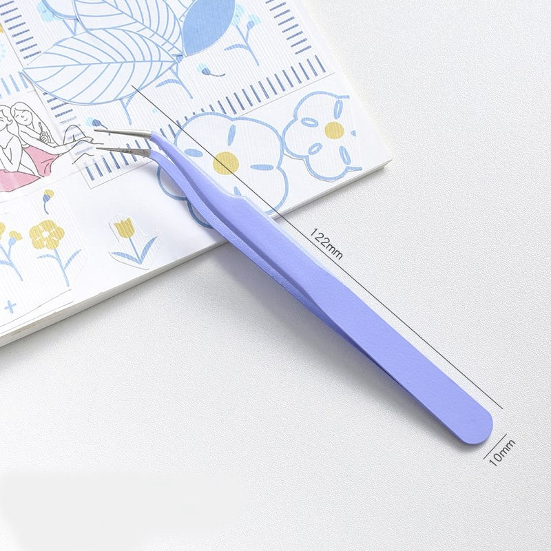 Pinzas Metálicas Curvas Lavanda