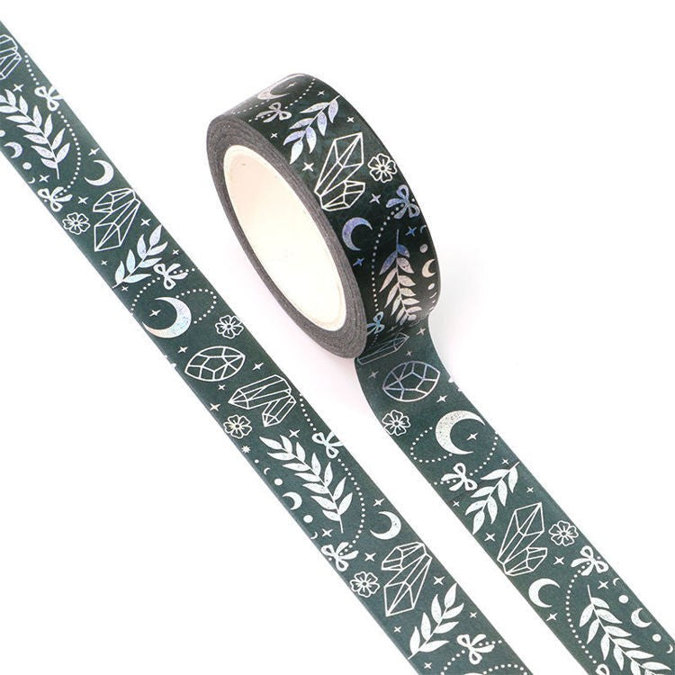 Washi Tape Foil Jewelry Green