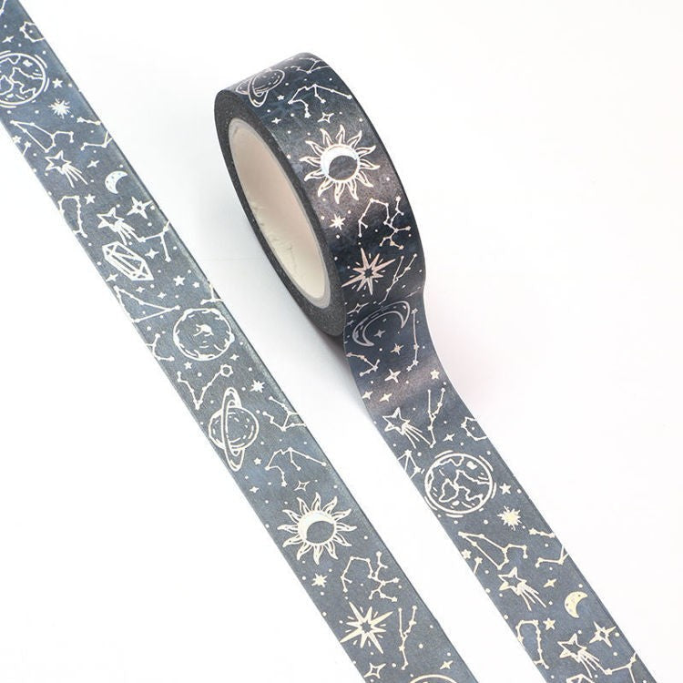 Washi Tape Foil Starry Night