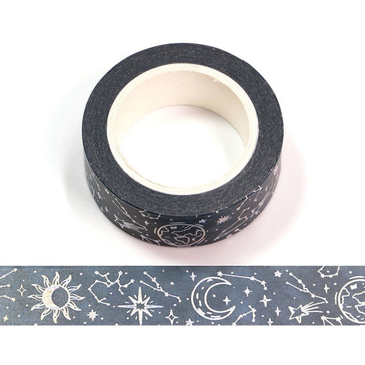 Washi Tape Foil Starry Night