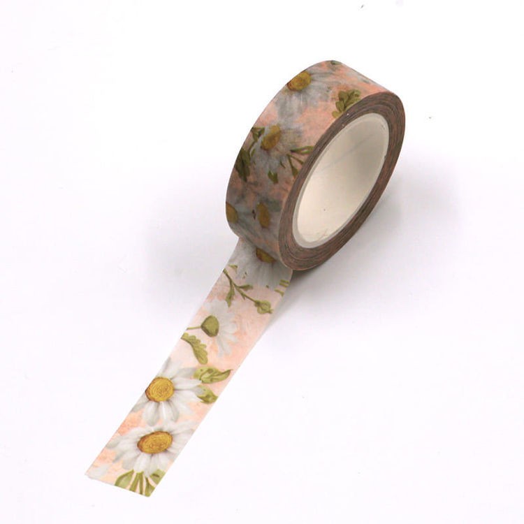 Washi Tape Stylish Daisy