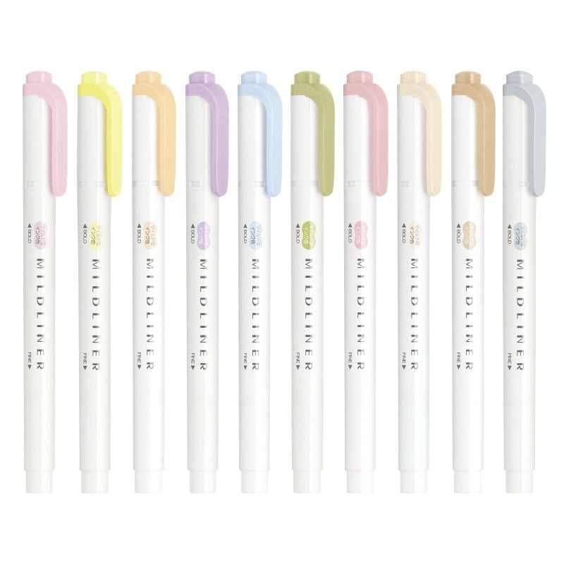 Subrayadores Mildliner Colores Nuevos 2022 (Individual)