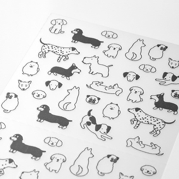 Stickers Chat Dogs