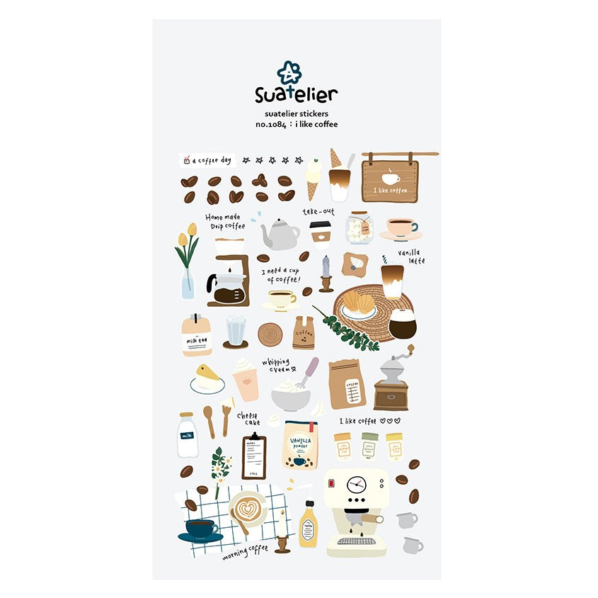 Stickers I Like Coffee