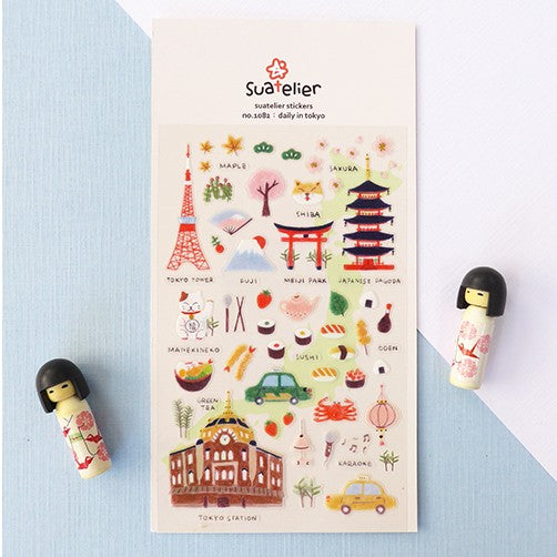 Stickers Daily in Tokyo