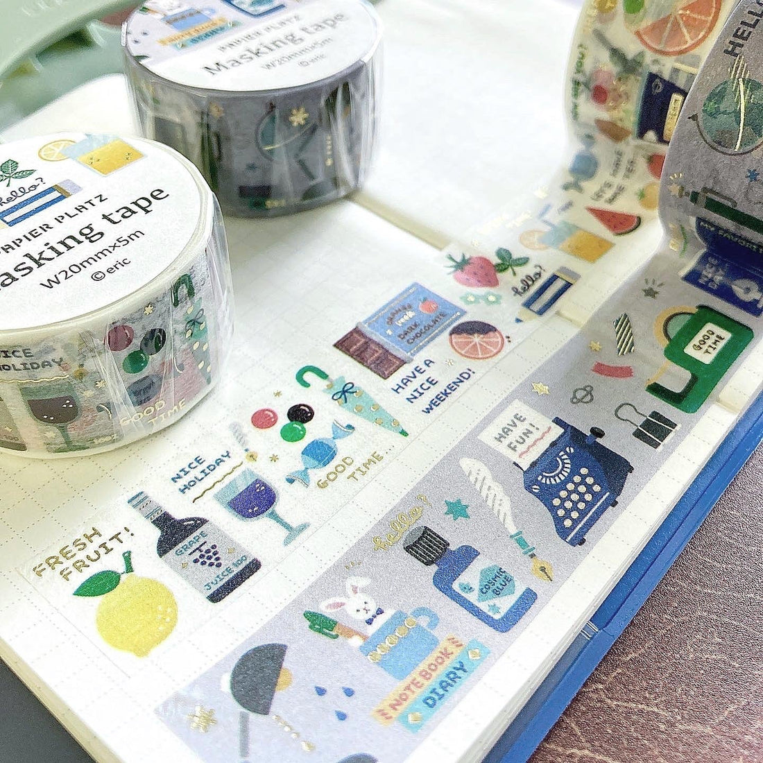 Eric My Desk Washi Tape